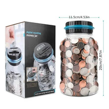 将图片加载到图库查看器,Digital Counting Money Jar