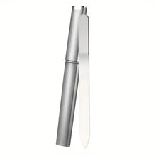 Load image into Gallery viewer, 2-Pack: Double-Sided Etched Fingernail Glass Nail File with Case
