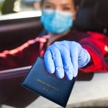 Load image into Gallery viewer, 2-Pack: Faux Leather CDC Vaccination Card Immunization Record Protector Holder