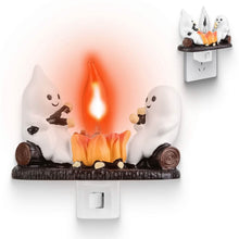Load image into Gallery viewer, 2-Pack: Ghost Campfire Flickering Flame Night