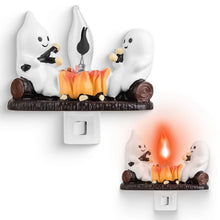 Load image into Gallery viewer, 2-Pack: Ghost Campfire Flickering Flame Night