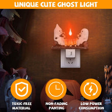 Load image into Gallery viewer, 2-Pack: Ghost Campfire Flickering Flame Night