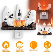 Load image into Gallery viewer, 2-Pack: Ghost Campfire Flickering Flame Night