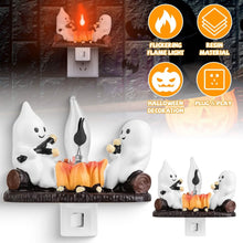 Load image into Gallery viewer, 2-Pack: Ghost Campfire Flickering Flame Night