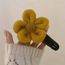 Load image into Gallery viewer, 2-Pack: Gorgeous Plush Flower Hairpin