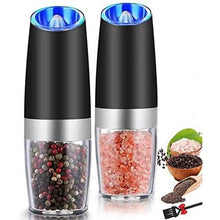 将图片加载到图库查看器,2-Pack: Gravity Electric Salt Pepper Grinder