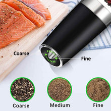 将图片加载到图库查看器,2-Pack: Gravity Electric Salt Pepper Grinder