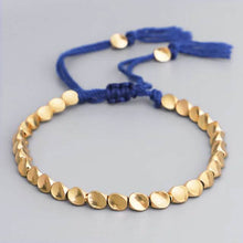将图片加载到图库查看器,2-Pack: Handmade Copper Bead Bracelet
