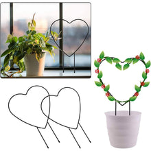 Load image into Gallery viewer, 2-Pack: Heart-Shaped Plant Support Stake