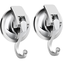 Load image into Gallery viewer, 2-Pack: Heavy Duty Vacuum Suction Cup Hook