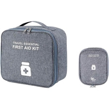 Load image into Gallery viewer, 2-Pack: Household Medical Storage Bag with Outdoor Camping First Aid Kit Pill Case