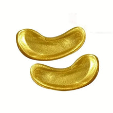 Load image into Gallery viewer, 2-Pack: Hydrating Eye Care Under Eye Crystal Mask Golden Under Eye Patches For Women and Men