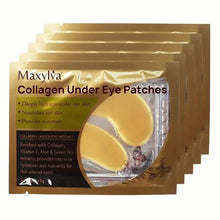 Load image into Gallery viewer, 2-Pack: Hydrating Eye Care Under Eye Crystal Mask Golden Under Eye Patches For Women and Men
