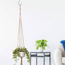 Load image into Gallery viewer, 2-Pack: Indoor Outdoor Hanging Pot Rope Net Macrame Plant Hanger