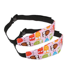 Load image into Gallery viewer, 2-Pack: Kids Safety Head Support Band and Toddler Car Seat Neck Relief