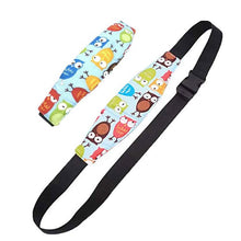 Load image into Gallery viewer, 2-Pack: Kids Safety Head Support Band and Toddler Car Seat Neck Relief