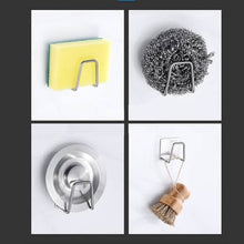 Load image into Gallery viewer, 2-Pack: Kitchen Stainless Steel Sink Sponge Holder