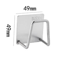 Load image into Gallery viewer, 2-Pack: Kitchen Stainless Steel Sink Sponge Holder