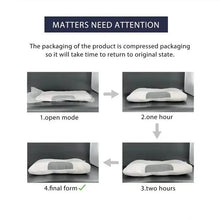 Load image into Gallery viewer, Knitted Antibacterial Cotton Massage Neck Pillow with Removable Cover
