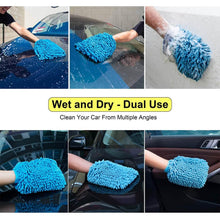 Load image into Gallery viewer, 2-Pack: Large Size Microfiber Car Wash Mitt