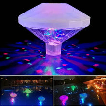 将图片加载到图库查看器,2-Pack: LED Color Changing Floating Pool Lights with 8 Modes Lighting