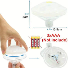 将图片加载到图库查看器,2-Pack: LED Color Changing Floating Pool Lights with 8 Modes Lighting