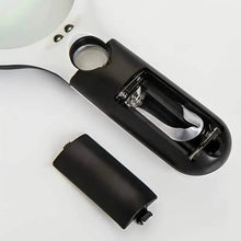 将图片加载到图库查看器,2-Pack: LED Light 45x Magnifying Glass Lens Mini Pocket Handheld Microscope