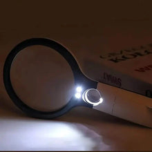 将图片加载到图库查看器,2-Pack: LED Light 45x Magnifying Glass Lens Mini Pocket Handheld Microscope