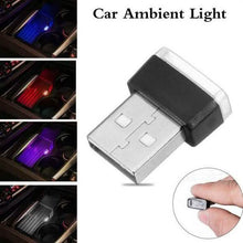 Load image into Gallery viewer, 2-Pack: LED Mini Light Car Interior Wireless Atmosphere Light
