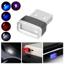 Load image into Gallery viewer, 2-Pack: LED Mini Light Car Interior Wireless Atmosphere Light