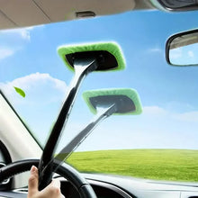 Load image into Gallery viewer, 2-Pack: Long Handle Car Window Windshield Cleaner Brush Kit