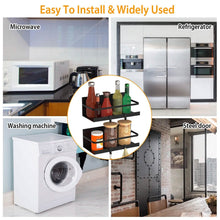 Load image into Gallery viewer, 2-Pack: Magnetic Spice Holder Rack Organizer
