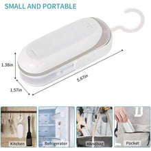 Load image into Gallery viewer, 2-Pack: Mempedont Mini Bag Sealer - Heat Sealer for Plastic Bags