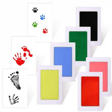 Load image into Gallery viewer, 2-Pack: Non-toxic Ink Pads Pet Paw Print Pad Inkless Clean Touch Ink Kit