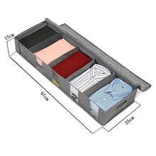 将图片加载到图库查看器,2-Pack: Non-Woven Bed Bottom Storage Bag