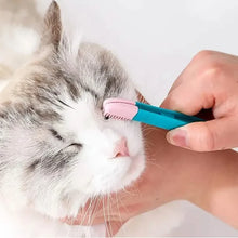 Load image into Gallery viewer, 2-Pack: Pet Eye Comb Brush Pet Tear Stain Remover Comb Cleaning Grooming Tools