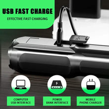 Load image into Gallery viewer, 2-Pack: Portable and Multi-Functional Telescopic Zoomable Flashlight