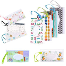 Load image into Gallery viewer, 2-Pack: Reusable Wet Wipe Pouch