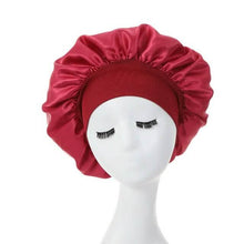 Load image into Gallery viewer, 2-Pack: Satin Sleep Bonnet for Curly Hair