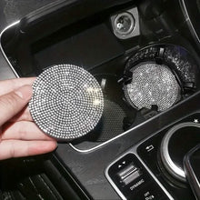 将图片加载到图库查看器,2-Pack: Shimmering Diamond Car Cup Mats