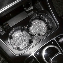 将图片加载到图库查看器,2-Pack: Shimmering Diamond Car Cup Mats