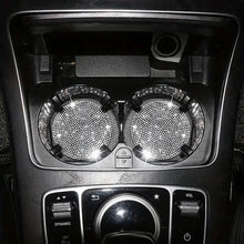 将图片加载到图库查看器,2-Pack: Shimmering Diamond Car Cup Mats