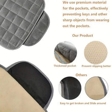 将图片加载到图库查看器,2-Pack: Simple Comfortable Car Front Cushion Non-slip Breathable Car Cushion