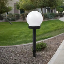 将图片加载到图库查看器,2-Pack: Solar LED Globe Powered Garden Light