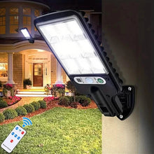 将图片加载到图库查看器,2-Pack: Solar Outdoor Security Street Lighting, 3 Modes With Wireless Motion Sensing and Remote Control