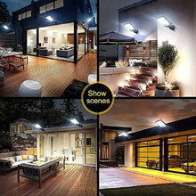将图片加载到图库查看器,2-Pack: Solar Outdoor Security Street Lighting, 3 Modes With Wireless Motion Sensing and Remote Control