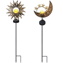 将图片加载到图库查看器,2-Pack: Solar Powered Glass Globe Stake Lamp