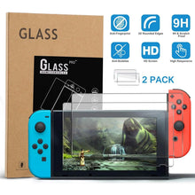 Load image into Gallery viewer, 2-Pack: Tempered Glass Screen Protector for Nintendo Switch