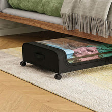 将图片加载到图库查看器,Under-Bed Storage Drawer with Wheels Multipurpose with Clear Window & Label