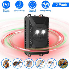 Load image into Gallery viewer, 2-Pack: Under Hood Ultrasonic Repellent with 3 Power Supplies